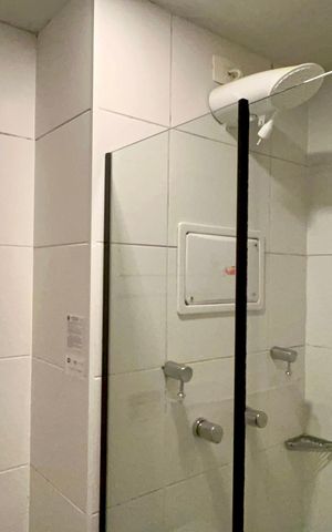 Studio para alugar com 25m², 1 quarto e sem vaga Studio para alugar com 25m², 1 quarto e sem vagaBanheiro