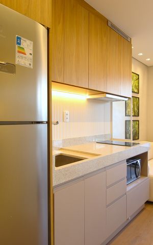 Casa de condomínio para alugar com 24m², 1 quarto e sem vagaCozinha