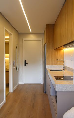 Casa de condomínio para alugar com 24m², 1 quarto e sem vagaCozinha