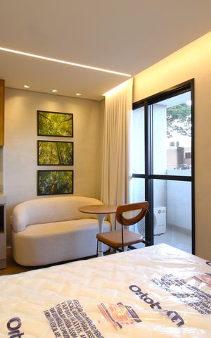 Casa de condomínio para alugar com 24m², 1 quarto e sem vagaSala/Quarto