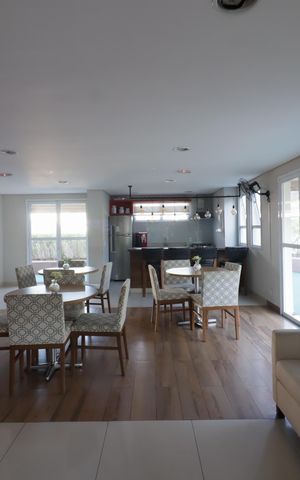 Apartamento à venda com 65m², 3 quartos e 2 vagasÁrea comum - Salão de festas