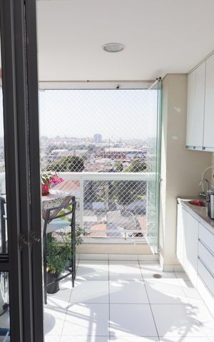 Apartamento à venda com 65m², 3 quartos e 2 vagasSala