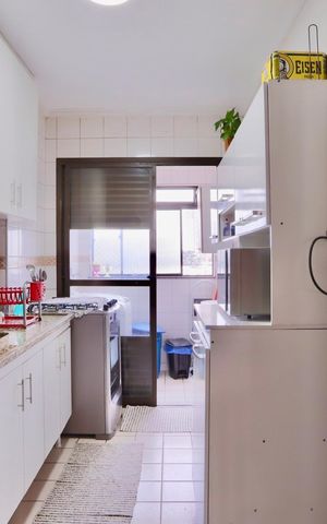 Apartamento à venda com 75m², 3 quartos e 2 vagas Apartamento à venda com 75m², 3 quartos e 2 vagasCozinha