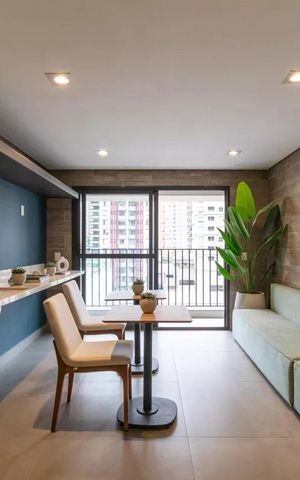 Studio para alugar com 25m², 1 quarto e sem vaga Studio para alugar com 25m², 1 quarto e sem vagaÁrea comum
