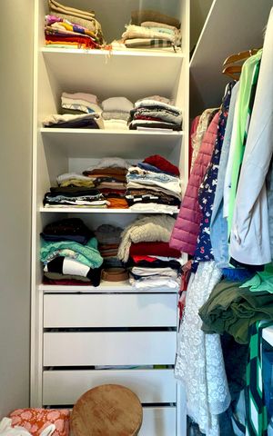 Apartamento à venda com 70m², 2 quartos e 1 vaga Apartamento à venda com 70m², 2 quartos e 1 vagaCloset do quarto