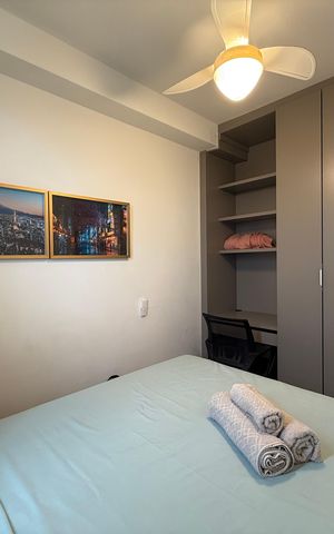 Apartamento para alugar com 25m², 1 quarto e sem vaga Apartamento para alugar com 25m², 1 quarto e sem vagaQuarto
