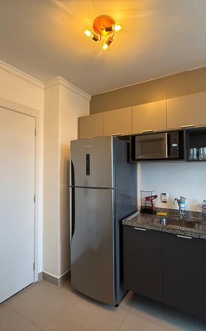 Apartamento para alugar com 25m², 1 quarto e sem vaga Apartamento para alugar com 25m², 1 quarto e sem vagaSala/Cozinha