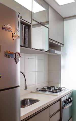 Apartamento à venda com 42m², 2 quartos e 1 vagaCozinha 