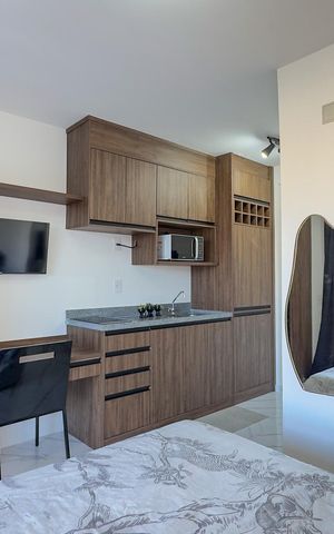 Studio à venda com 24m², 1 quarto e sem vagaStudio