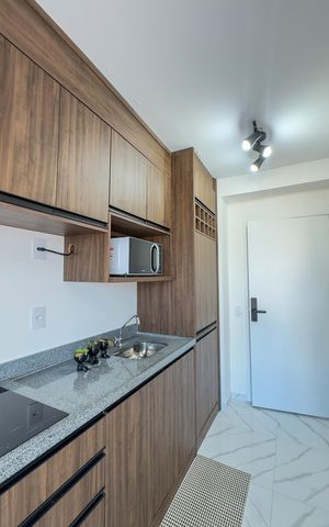 Studio à venda com 24m², 1 quarto e sem vagaStudio