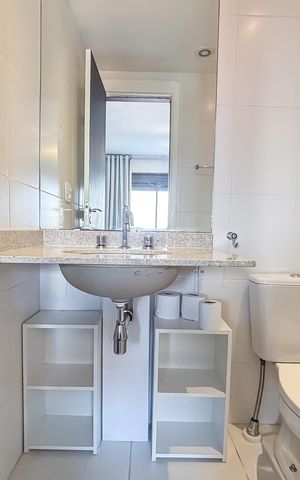 Apartamento para alugar com 43m², 1 quarto e 1 vaga