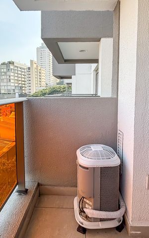 Apartamento para alugar com 43m², 1 quarto e 1 vaga