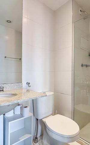 Apartamento para alugar com 43m², 1 quarto e 1 vaga