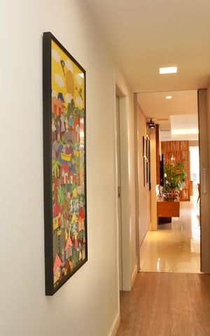 Apartamento à venda com 151m², 3 quartos e 3 vagas Apartamento à venda com 151m², 3 quartos e 3 vagasCorredor