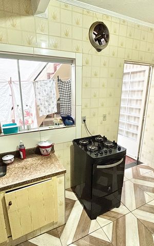 Casa para alugar com 130m², 2 quartos e 1 vaga Casa para alugar com 130m², 2 quartos e 1 vagaCozinha
