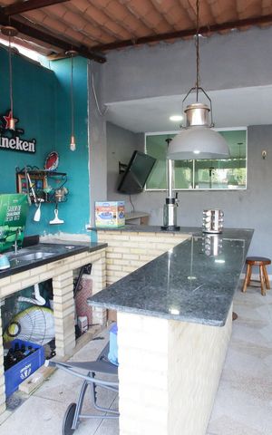 Casa para alugar com 200m², 3 quartos e 3 vagasÁrea Gourmet