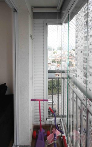 Apartamento à venda com 38m², 2 quartos e 1 vaga Apartamento à venda com 38m², 2 quartos e 1 vagaVaranda da Sala