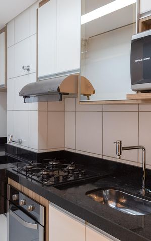 Apartamento à venda com 52m², 2 quartos e 1 vagaCozinha e Área de Serviço