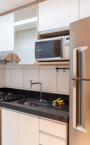 Apartamento à venda com 52m², 2 quartos e 1 vagaCozinha e Área de Serviço