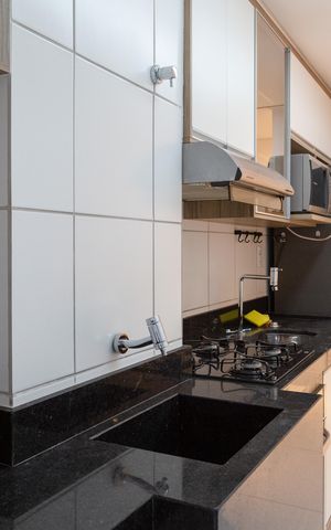 Apartamento à venda com 52m², 2 quartos e 1 vagaCozinha e Área de Serviço