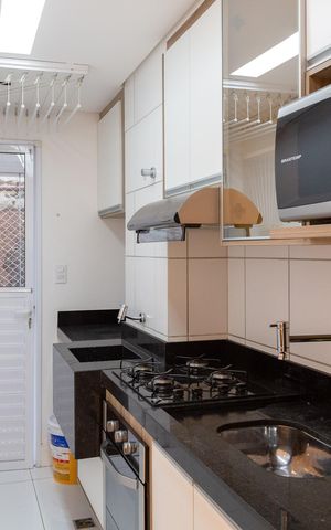 Apartamento à venda com 52m², 2 quartos e 1 vagaCozinha e Área de Serviço