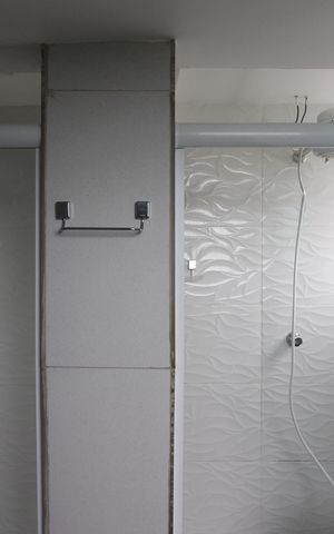 Casa de condomínio para alugar com 58m², 2 quartos e sem vagaBanheiro social 