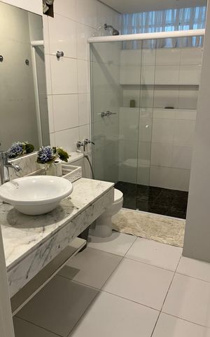 Apartamento para alugar com 111m², 3 quartos e 1 vaga Apartamento para alugar com 111m², 3 quartos e 1 vagaBanheiro