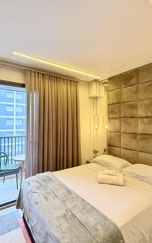 Studio à venda com 22m², 1 quarto e sem vagaQuarto