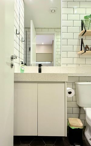 Studio à venda com 22m², 1 quarto e sem vagaBanheiro 