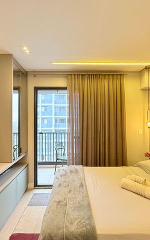 Studio à venda com 22m², 1 quarto e sem vagaQuarto