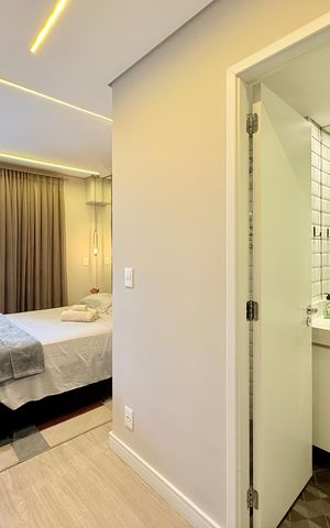Studio à venda com 22m², 1 quarto e sem vagaCozinha 
