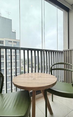 Studio à venda com 22m², 1 quarto e sem vagaSacada