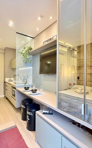 Studio à venda com 22m², 1 quarto e sem vagaQuarto