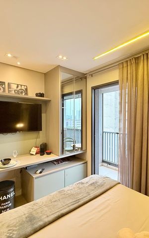 Studio à venda com 22m², 1 quarto e sem vagaQuarto