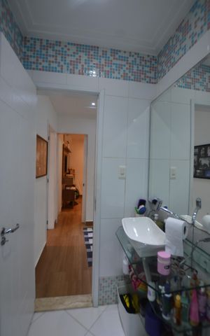 Casa à venda com 154m², 3 quartos e 2 vagasBanheiro Social