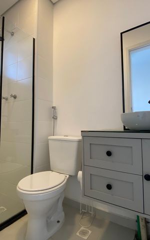 Apartamento para alugar com 50m², 1 quarto e sem vaga Apartamento para alugar com 50m², 1 quarto e sem vagaBanheiro