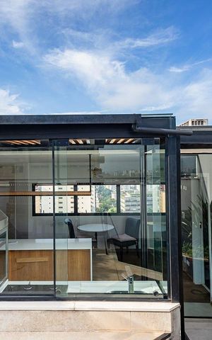 Apartamento à venda com 84m², 1 quarto e 2 vagas Apartamento à venda com 84m², 1 quarto e 2 vagasÁrea externa