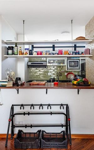 Apartamento à venda com 84m², 1 quarto e 2 vagas Apartamento à venda com 84m², 1 quarto e 2 vagasCozinha