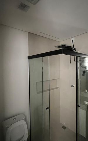Apartamento para alugar com 39m², 1 quarto e 1 vaga Apartamento para alugar com 39m², 1 quarto e 1 vagaBanheiro