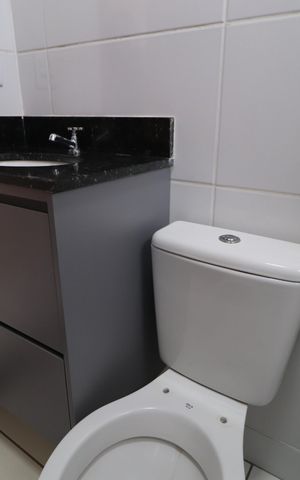 Apartamento para alugar com 51m², 2 quartos e 1 vagaBanheiro Social