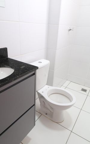 Apartamento para alugar com 51m², 2 quartos e 1 vagaBanheiro do Quarto 1