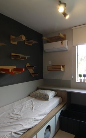 Apartamento à venda com 41m², 2 quartos e 1 vagaQuarto 2