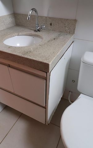 Apartamento para alugar com 58m², 2 quartos e 1 vagaBanheiro Social