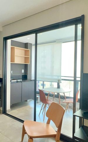 Studio para alugar com 33m², 1 quarto e 1 vaga Studio para alugar com 33m², 1 quarto e 1 vagaSala
