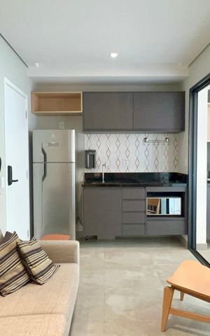 Studio para alugar com 33m², 1 quarto e 1 vaga Studio para alugar com 33m², 1 quarto e 1 vagaSala