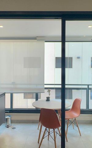 Studio para alugar com 33m², 1 quarto e 1 vaga Studio para alugar com 33m², 1 quarto e 1 vagaVaranda
