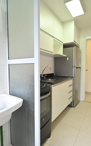 Apartamento para alugar com 76m², 2 quartos e 2 vagasÁrea de serviço