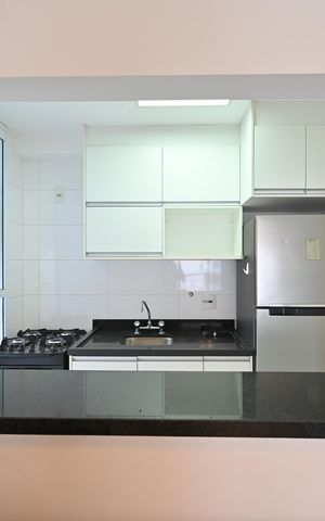 Apartamento para alugar com 76m², 2 quartos e 2 vagasCozinha