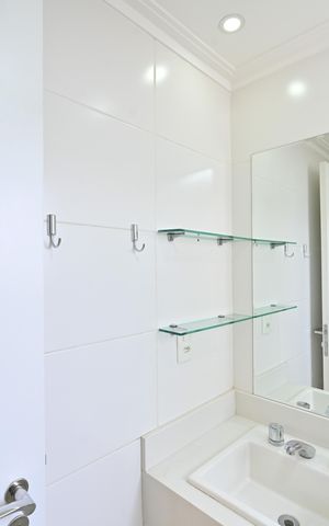 Apartamento para alugar com 76m², 2 quartos e 2 vagasBanheiro da Suíte