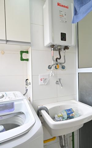 Apartamento para alugar com 76m², 2 quartos e 2 vagasÁrea de serviço